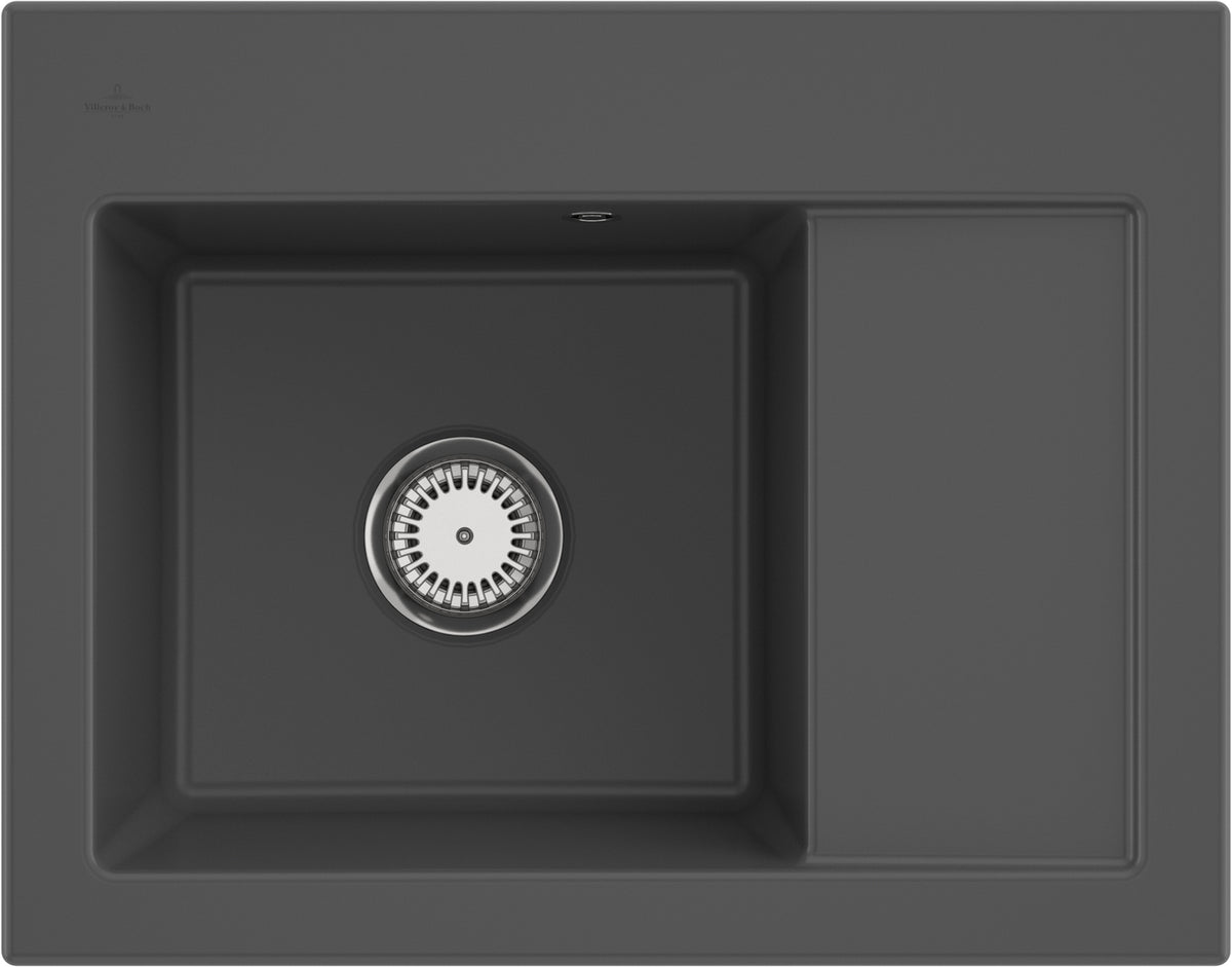 Villeroy & Boch Einbauspüle Subway 45 Compact 650x510mm Weiß Alpin CeramicPlus