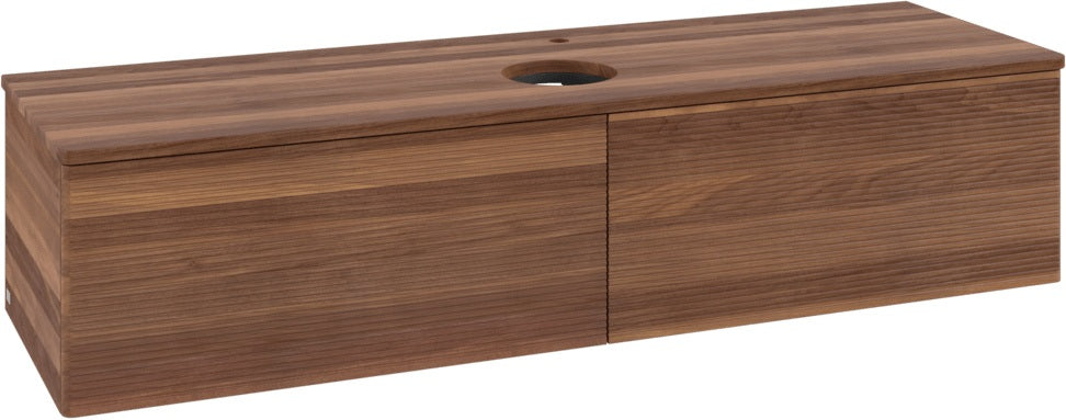 Villeroy & Boch Waschbeckenunterschrank Antao K36151 1600 mm Warm Walnut mit SoftClosing