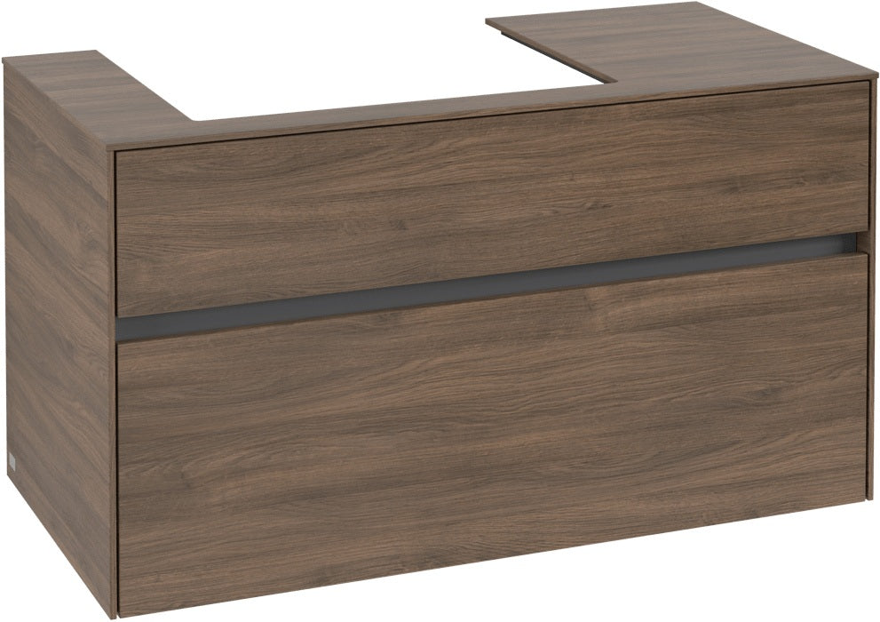 Villeroy & Boch Waschtischunterschrank Collaro C01700 1000 mm Arizona Oak mit SoftClosing
