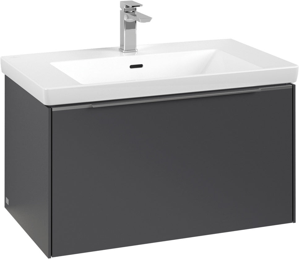 Villeroy & Boch Waschtischunterschrank Subway 3.0 C 573L0 Brilliant White mit Beleuchtung