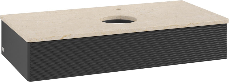 Villeroy & Boch Antao Waschtischunterschrank 1000 mm Anthracite Matt Lack mit SoftClosing