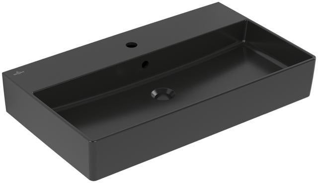 Villeroy & Boch Memento 2.0 Waschtisch 800x470 mm Ebony CeramicPlus rechteckig