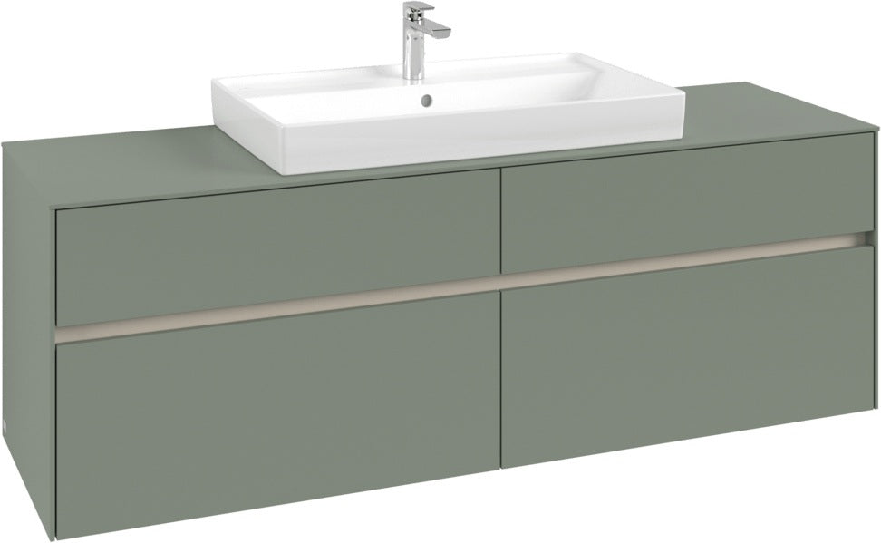 Villeroy & Boch Waschtischunterschrank Collaro C028 1600 mm White Oak mit SoftClosing