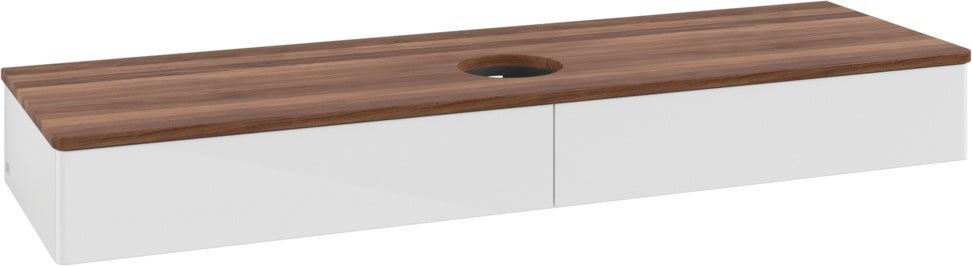 Villeroy & Boch Waschtischunterschrank Antao 1600 mm Glossy White Lacquer mit LED-Beleuchtung