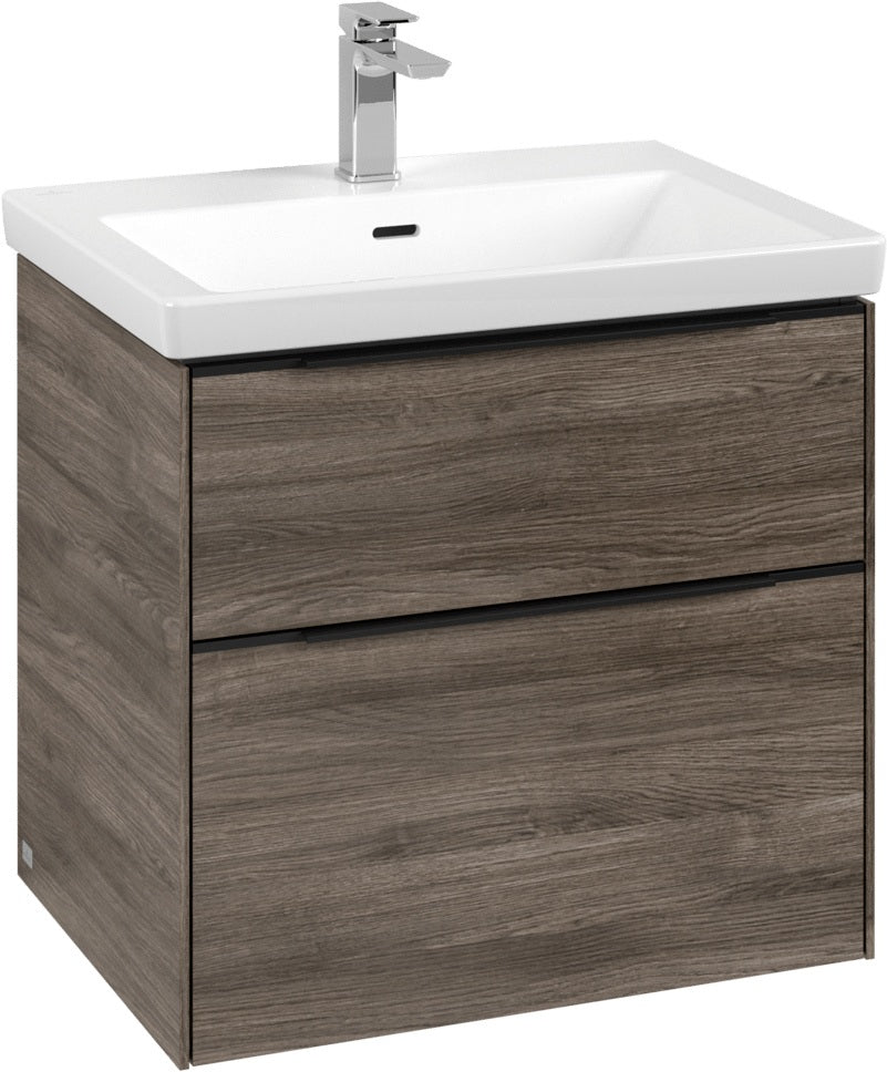 Villeroy & Boch Waschtischunterschrank Subway 3.0 C 576L0 Brilliant White mit LED-Beleuchtung