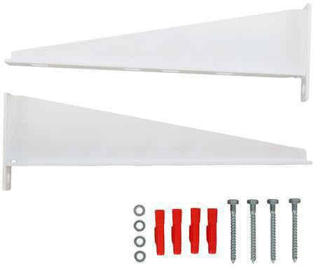 Villeroy & Boch Befestigungsset 92084700 – Eckiges Montageset für Wandmöbel, 320 x 540 x 100 mm