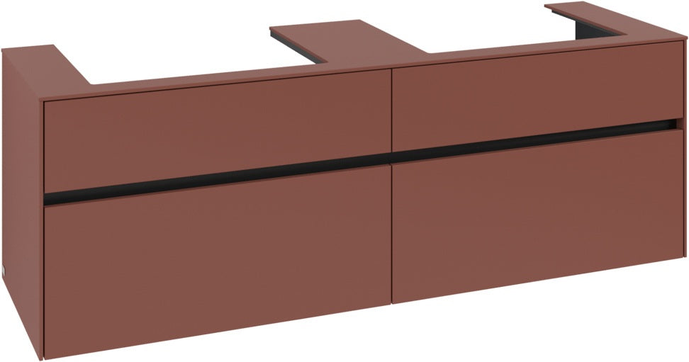 Villeroy & Boch Waschtischunterschrank Collaro C024 1600 mm White Oak mit SoftClosing