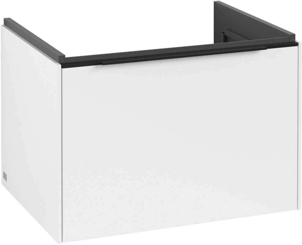 Villeroy & Boch Subway 3.0 Waschtischunterschrank C57500, 622 mm, Brilliant White, mit SoftClosing-Auszug