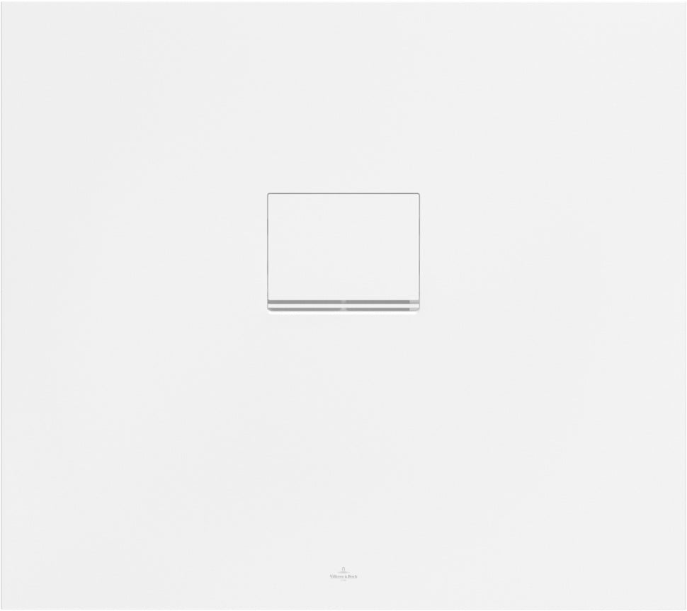 Villeroy & Boch Squaro Infinity Duschwanne 1000x900mm Quaryl Stone White rechteckig
