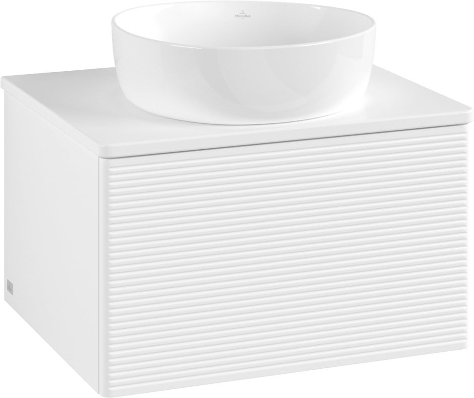 Villeroy & Boch Waschbeckenunterschrank Antao L29150 600x360x500mm Glossy White Lacquer
