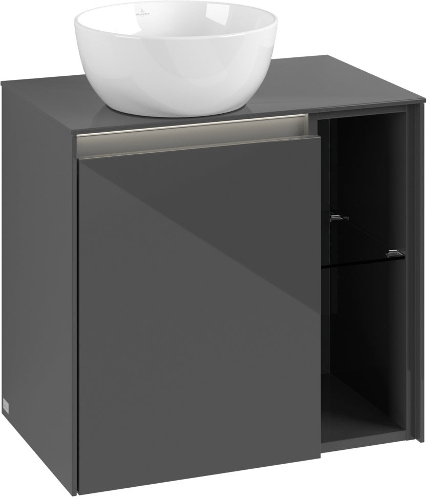Villeroy & Boch Waschbeckenunterschrank Collaro C151 B0 600x548x380mm White Oak mit Beleuchtung