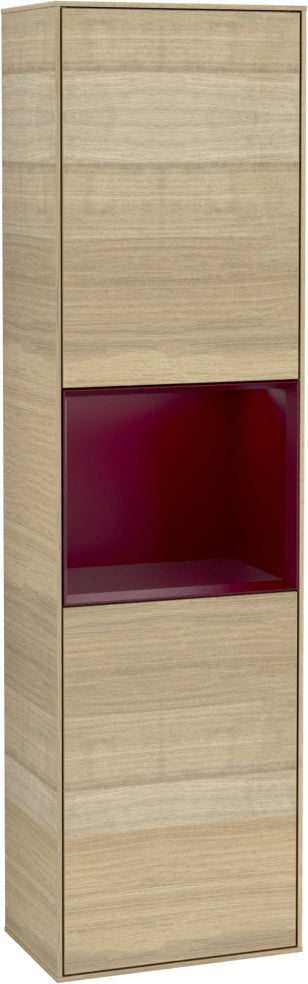 Villeroy & Boch Hochschrank Finion G460GF – Hochglanz Weiß, LED-Beleuchtung, SoftClose