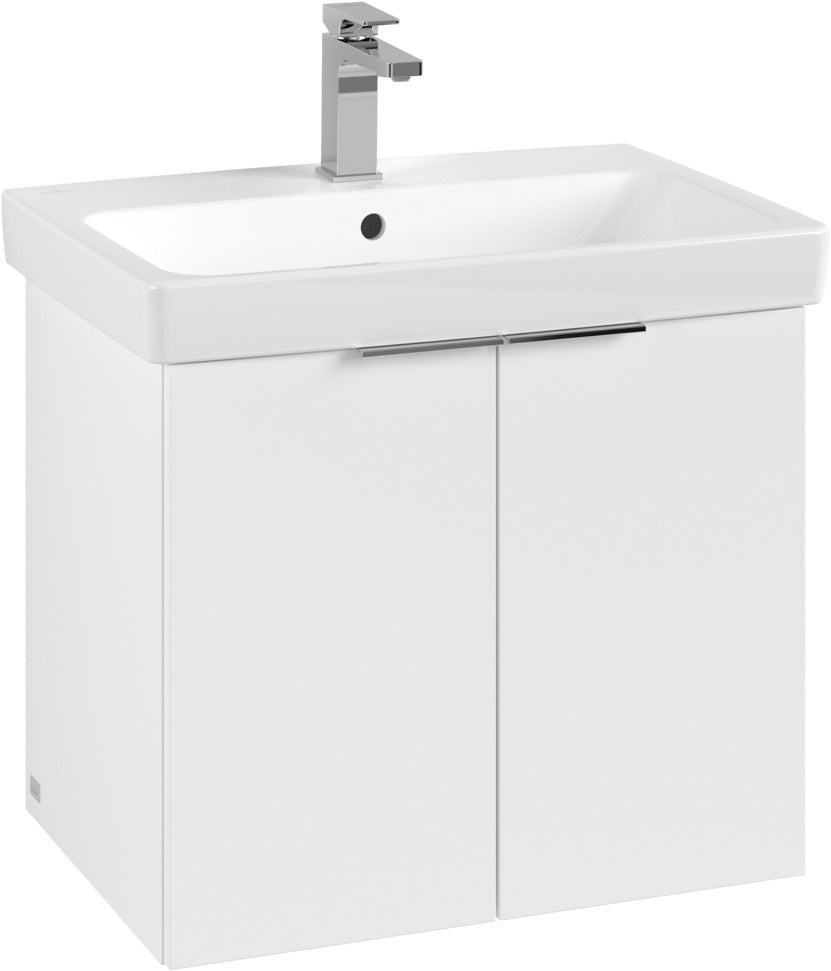 Villeroy & Boch Architectura Waschbeckenunterschrank White Matt 600 mm – 2 Türen, SoftClosing
