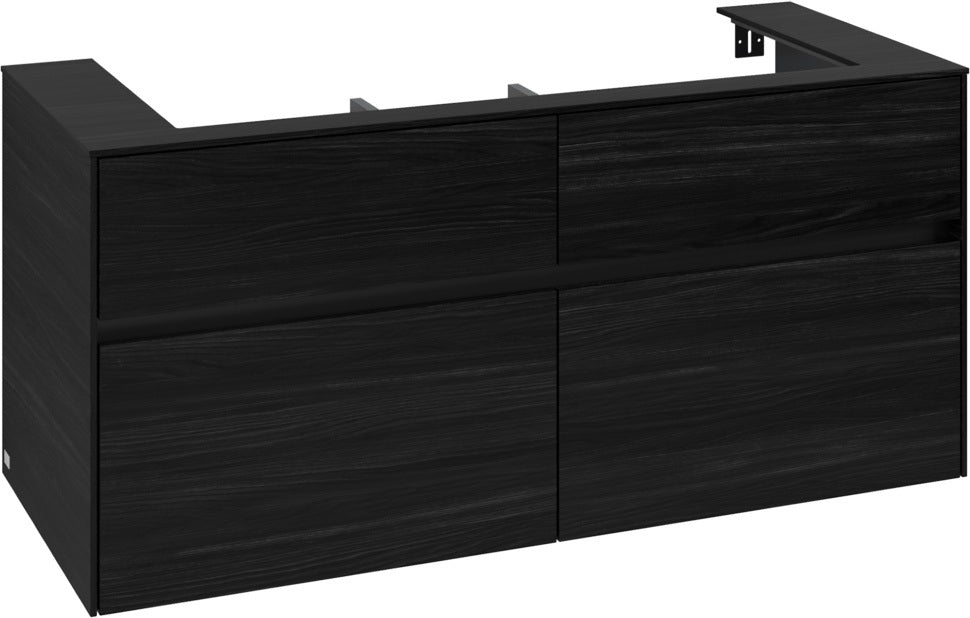 Villeroy & Boch Collaro Waschtischunterschrank 1200 mm Soft Grey mit 4 Auszügen
