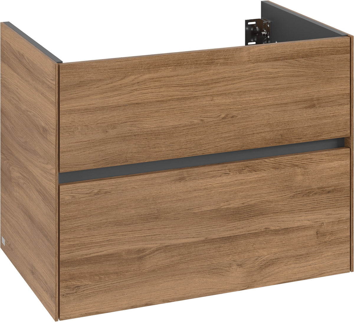 Villeroy & Boch Waschbeckenunterschrank Collaro C13800 White Oak – 796 mm, 2 Auszüge, SoftClosing