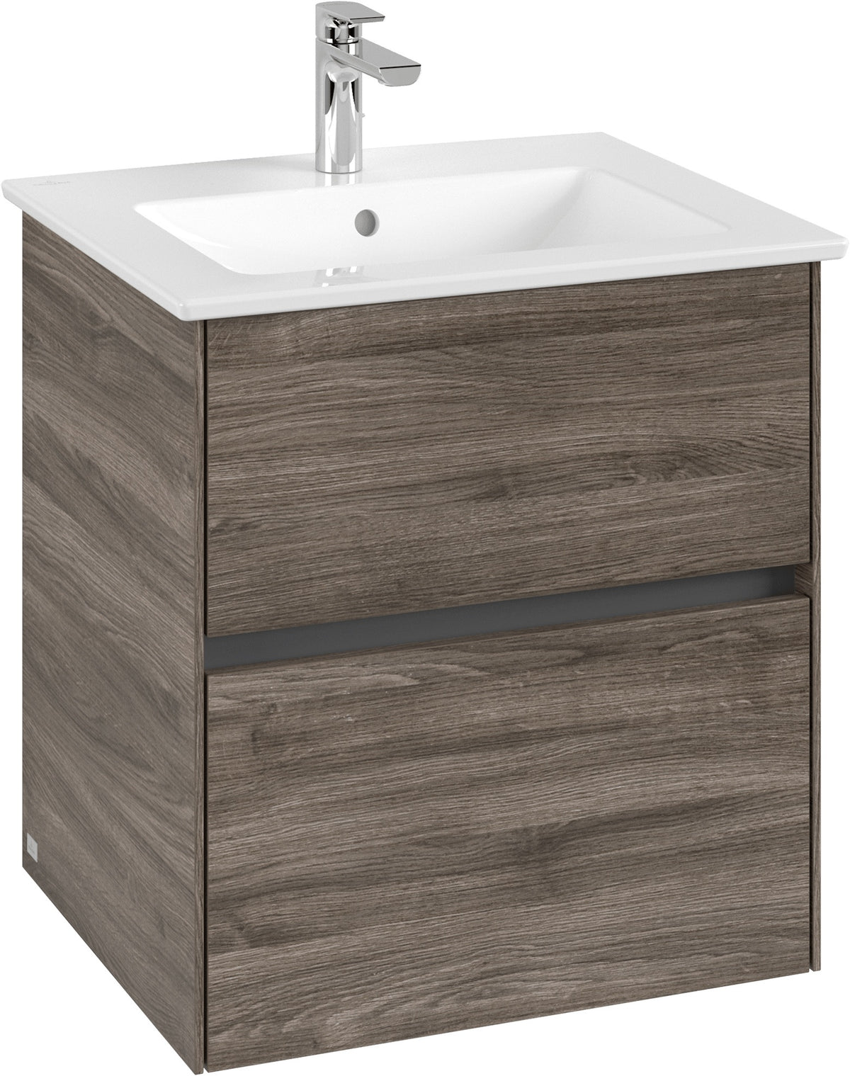 Villeroy & Boch Collaro Waschbeckenunterschrank C14200MS, 561x610x480mm, White Matt, 2 Auszüge