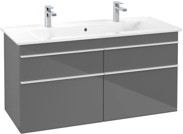 Villeroy & Boch VENTICELLO Waschtischunterschrank 1153 mm Santana Oak mit 4 Auszügen und Glasabtrennungen