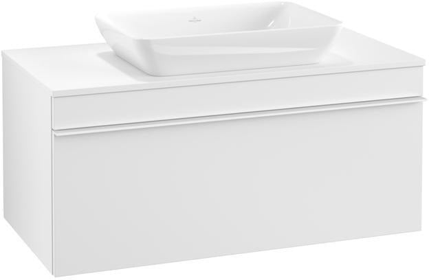 Villeroy & Boch Venticello Waschtischunterschrank 957 mm Glossy White mit Auszug