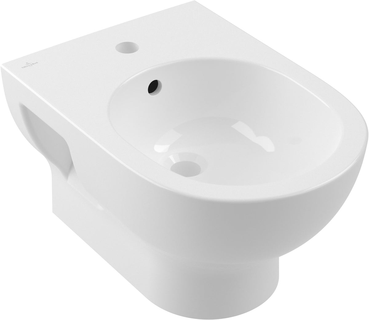 Villeroy & Boch Bidet O.novo 546600 Wandmontage 360 x 520 mm Weiß Alpin