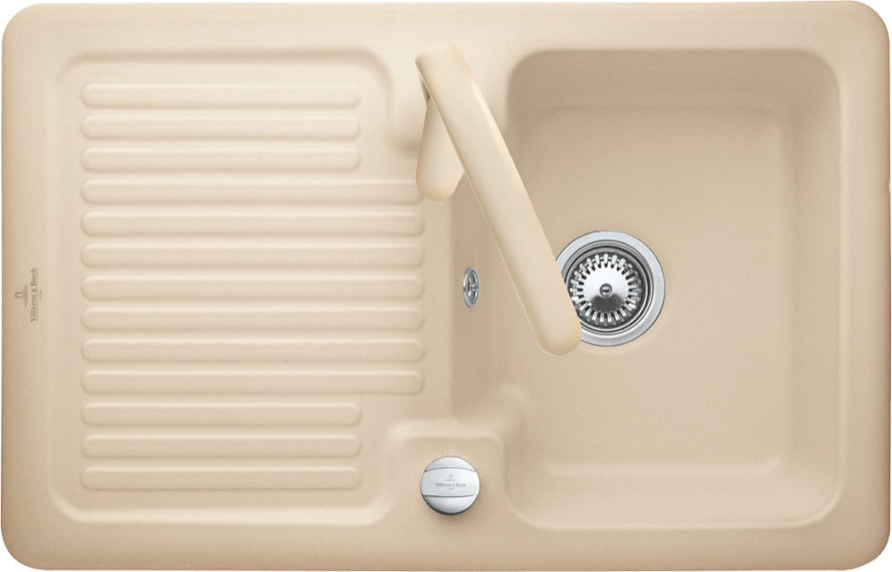 Villeroy & Boch Condor 45 Einbauspüle 800x510mm Ivory CeramicPlus