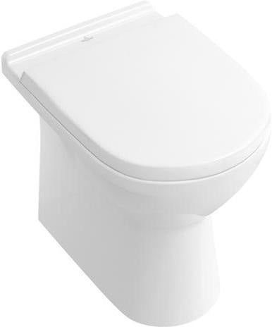Villeroy & Boch O.novo Stand-Bidet 546100, 570 mm, oval, Weiß Alpin, 1 Hahnloch