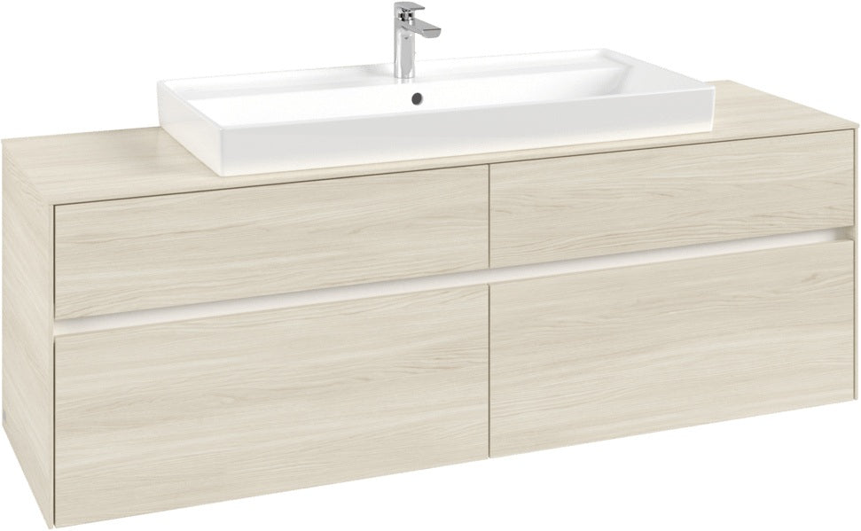 Villeroy & Boch Waschtischunterschrank Collaro C031 1600 mm White Oak mit SoftClosing