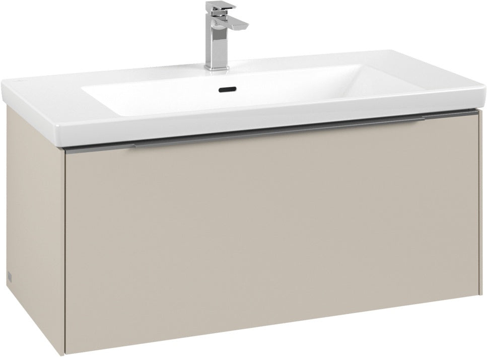 Villeroy & Boch Waschtischunterschrank Subway 3.0 C Brilliant White 973 mm mit SoftClosing