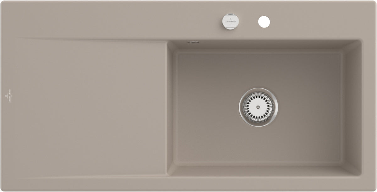 Villeroy & Boch Einbauspüle Subway Style 60 Weiß Alpin CeramicPlus 1000 mm