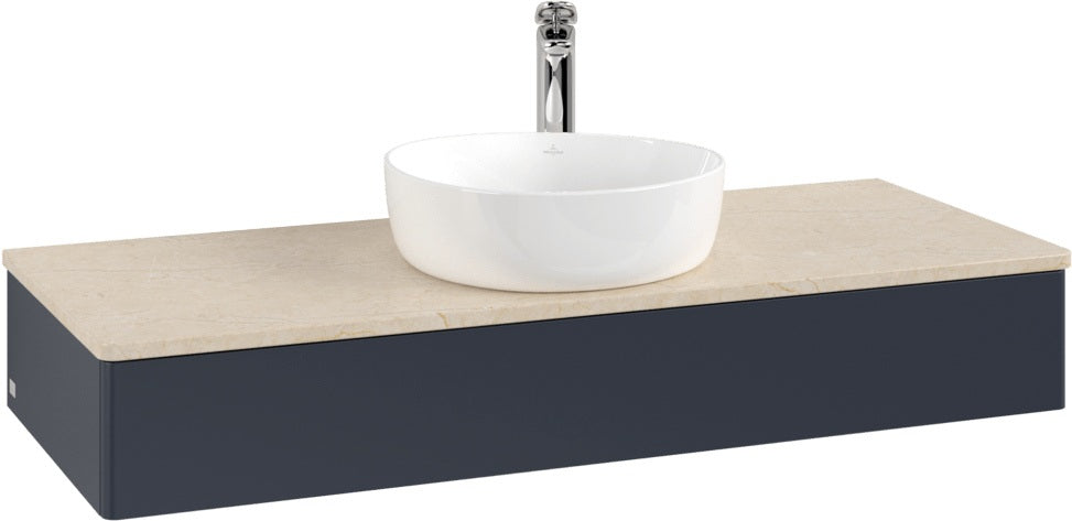 Villeroy & Boch Waschtischunterschrank Antao L10053 1200 mm Anthrazit Matt mit LED-Beleuchtung