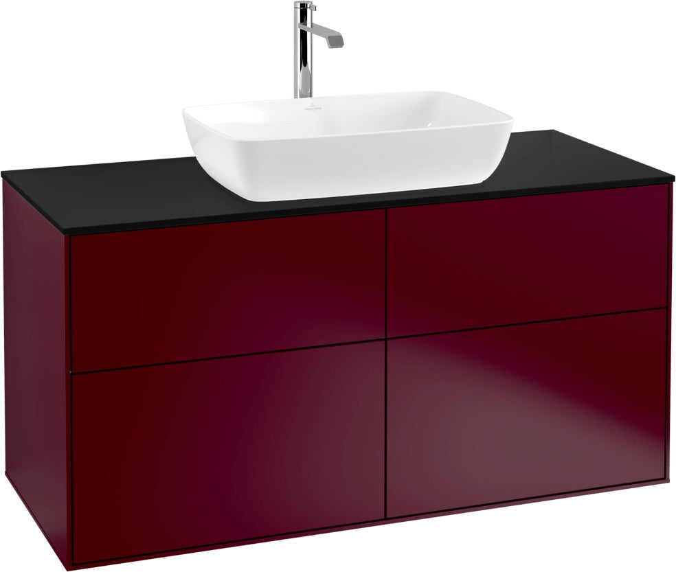 Villeroy & Boch Finion Waschtischunterschrank 1200 mm Glossy White Lacquer mit SoftClosing