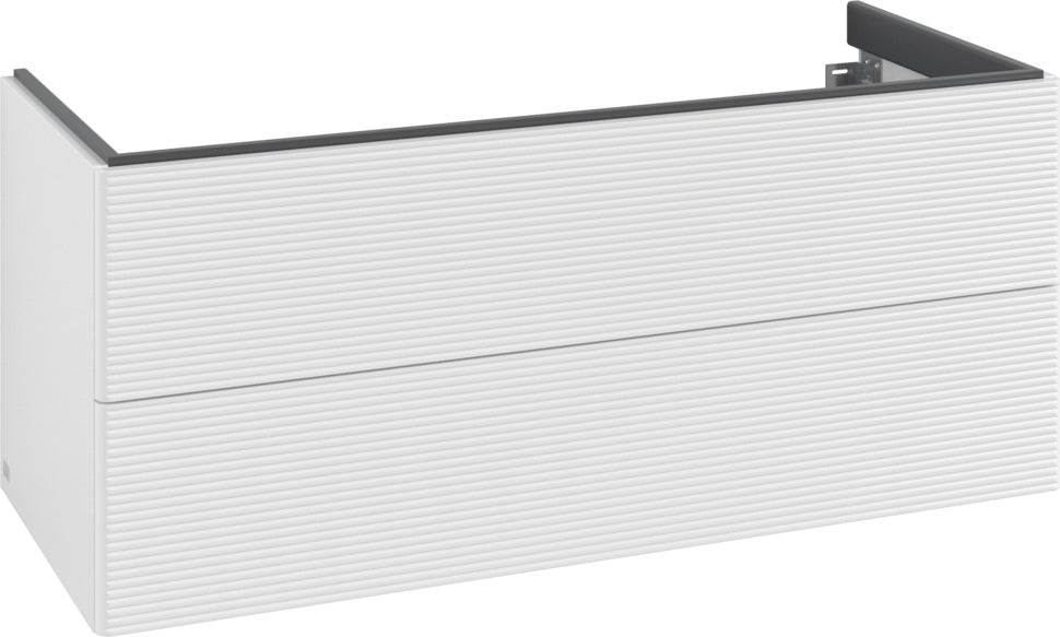 Villeroy & Boch Antao Waschtischunterschrank 1188 mm Glossy White Lacquer mit Beleuchtung
