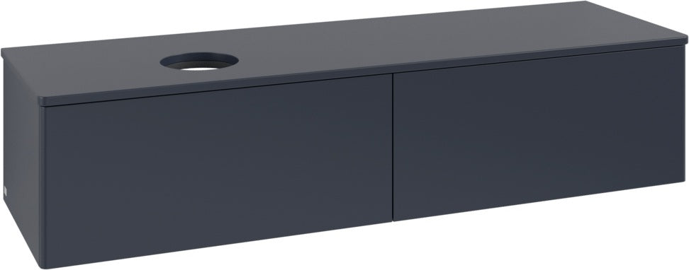 Villeroy & Boch Antao Waschtischunterschrank 1600 mm Anthrazit Matt mit LED-Auszugsbeleuchtung