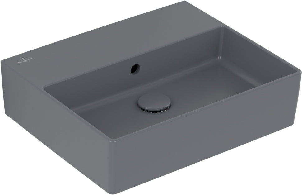 Villeroy & Boch Wandwaschbecken Memento 2.0 4A225J 500x420mm Graphite CeramicPlus