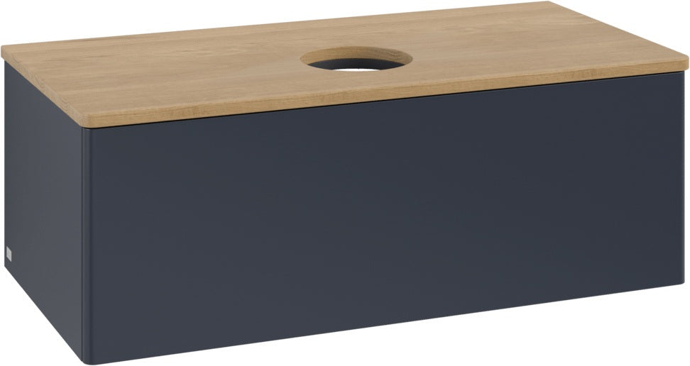 Villeroy & Boch Antao Waschtischunterschrank 1000 mm Anthracite Matt mit Push-to-open