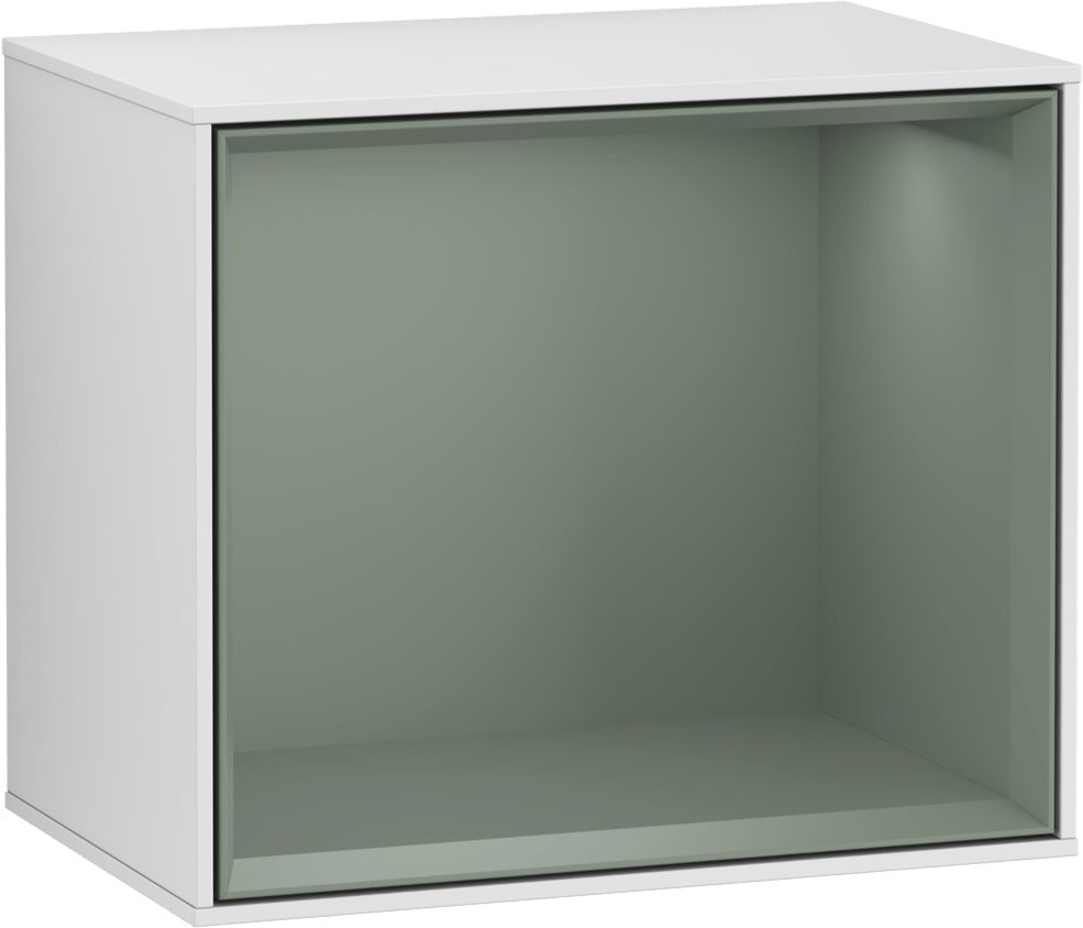 Villeroy & Boch Finion Regalmodul G580GF 418x358x270mm Glossy White Lacquer mit Beleuchtung