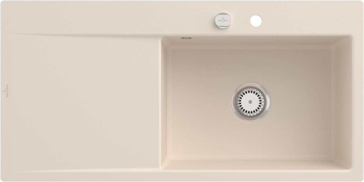 Villeroy & Boch Subway Style 60 Flat Einbauspüle 980x490mm Weiß Alpin CeramicPlus