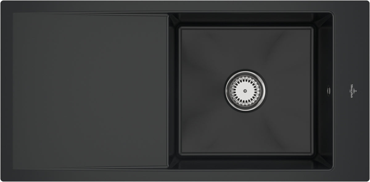 Villeroy & Boch Timeline 60 Flat Einbauspüle Graphite CeramicPlus 965x475 mm