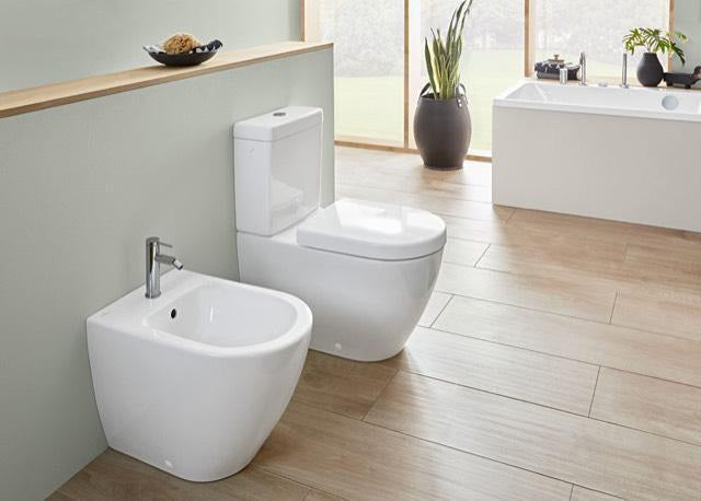 Villeroy & Boch Subway 2.0 Spülkasten Weiß Alpin 570611 – Sanitärkeramik mit Zulauf seitlich oder hinten