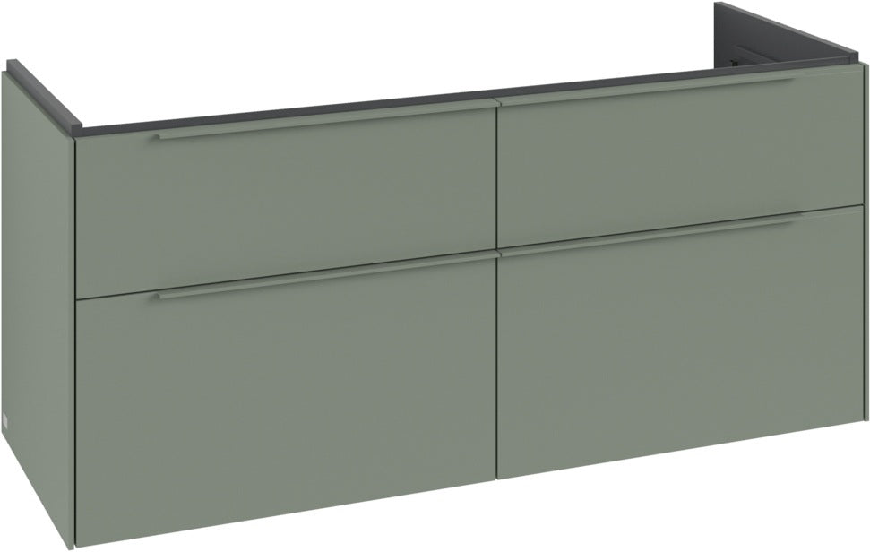 Villeroy & Boch Subway 3.0 Waschtischunterschrank 1272 mm Brilliant White mit 4 Auszügen