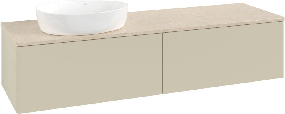 Villeroy & Boch Antao Waschtischunterschrank 1600 mm Anthracite Matt Lacquer mit LED-Beleuchtung