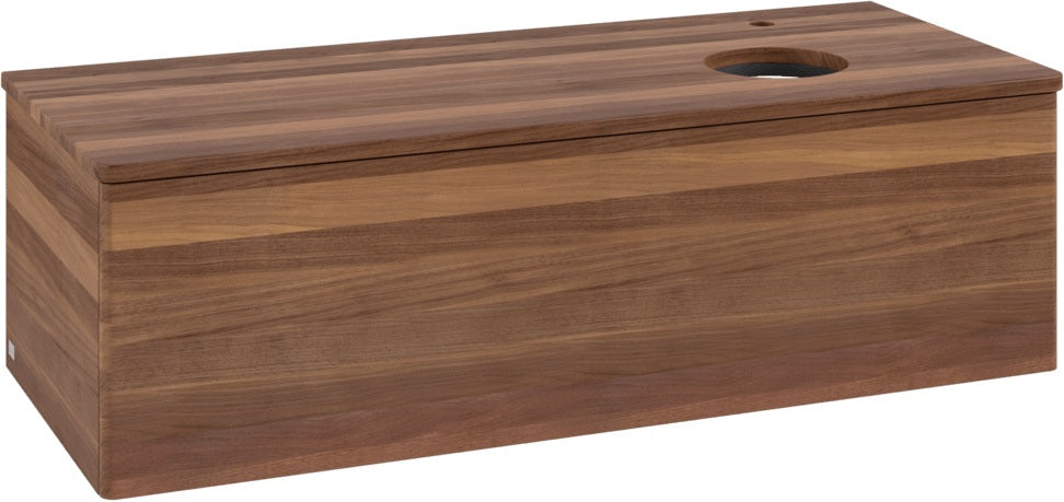 Villeroy & Boch Waschtischunterschrank Antao K34051 1200 mm Warm Walnut mit Auszug und SoftClosing
