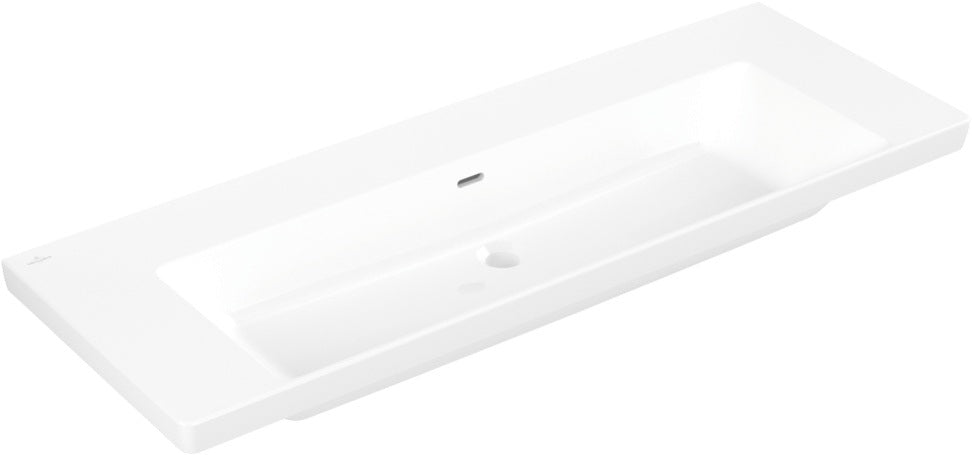 Villeroy & Boch Schrankwaschtisch Subway 3.0 4A70D6 1300x475x170mm Rechteck Weiß Alpin