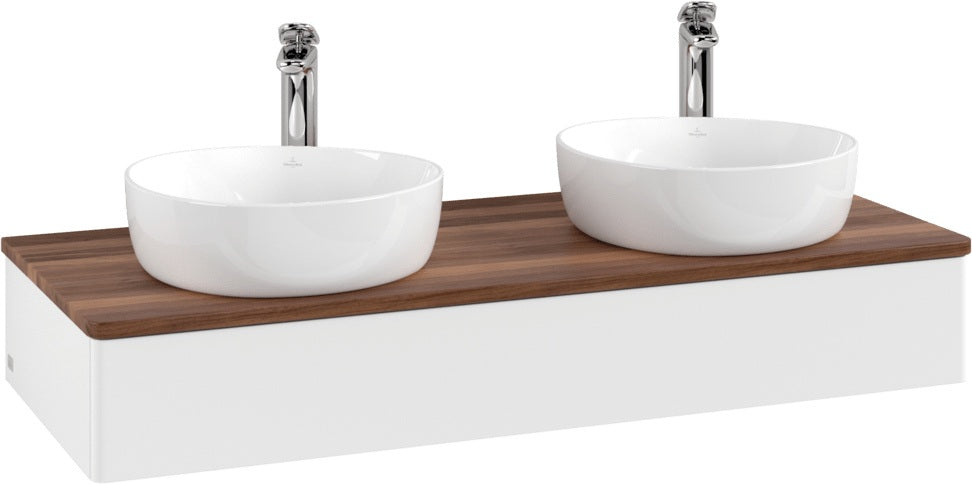 Villeroy & Boch Antao Waschbeckenunterschrank 1200 mm White Matt Lacquer mit LED-Beleuchtung