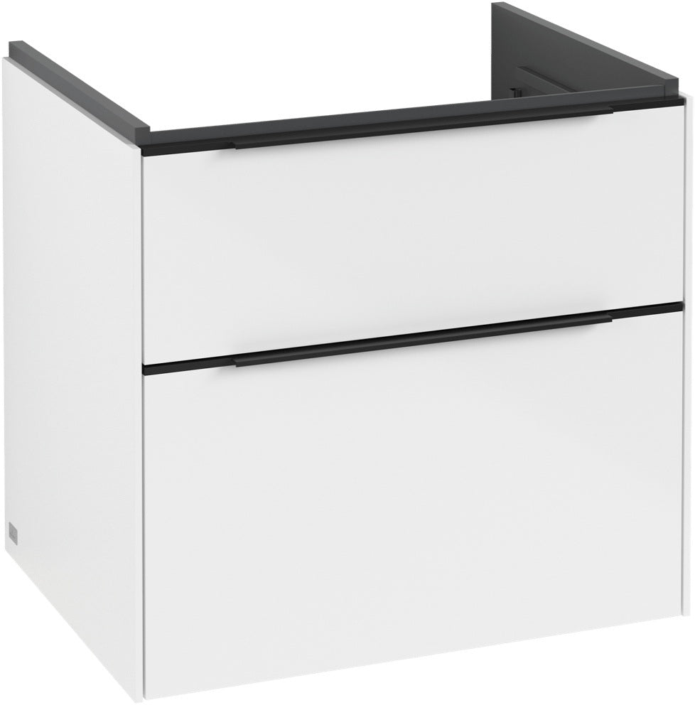 Villeroy & Boch Waschtischunterschrank Subway 3.0 C 576L0 Brilliant White mit LED-Beleuchtung