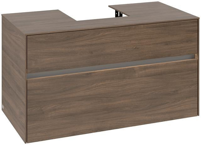 Villeroy & Boch Waschbeckenunterschrank Collaro 1000 mm Arizona Oak mit LED-Beleuchtung und SoftClosing