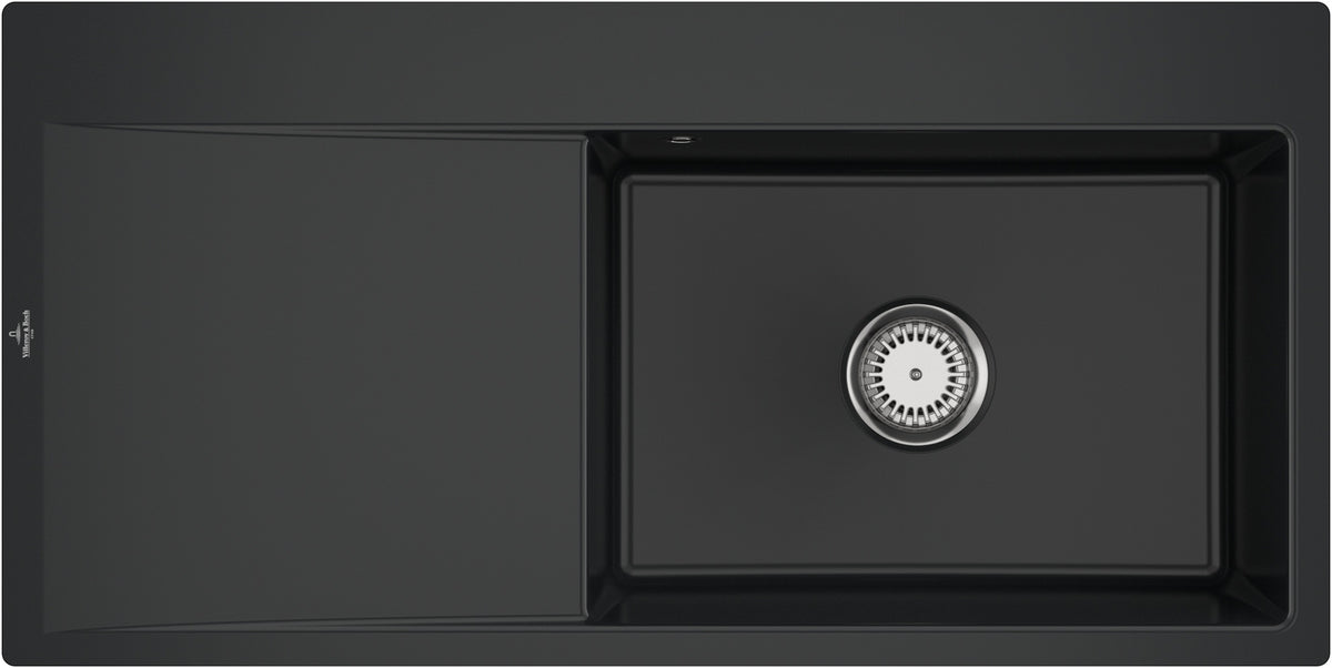 Villeroy & Boch Subway Style 60 Flat Einbauspüle 980x490mm Weiß Alpin CeramicPlus