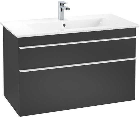 Villeroy & Boch Waschtischunterschrank VENTICELLO 953 mm Santana Oak mit 2 Auszügen und Glasabtrennungen