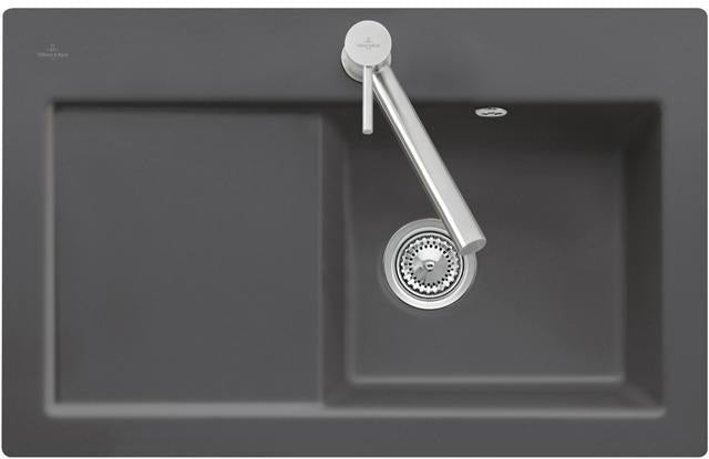 Villeroy & Boch Subway 45 Einbauspüle 780x510mm Keramik Ivory CeramicPlus