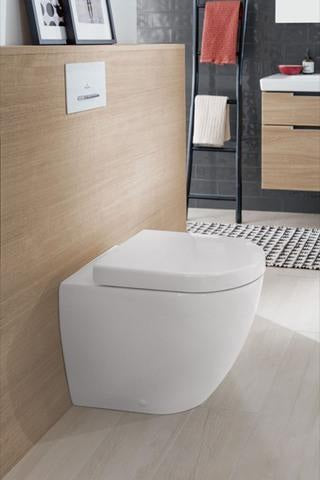 Villeroy & Boch Tiefspül-WC Subway 2.0 5602R0 spülrandlos DirectFlush 370 mm Weiß Alpin