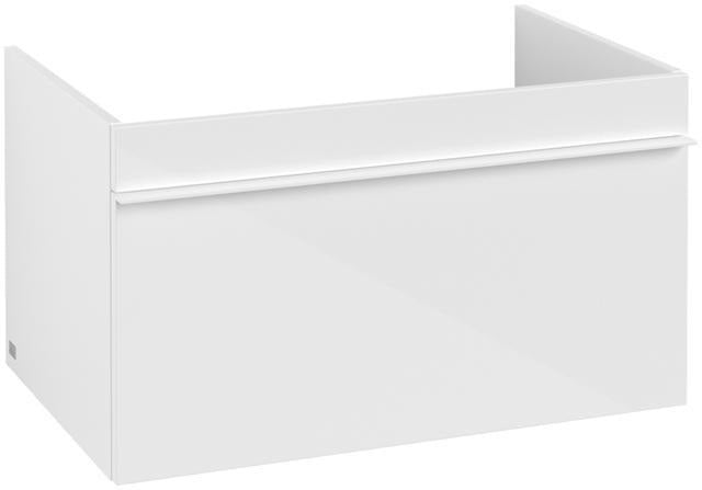 Villeroy & Boch Venticello Waschbeckenunterschrank 753 mm Glossy White mit Auszug